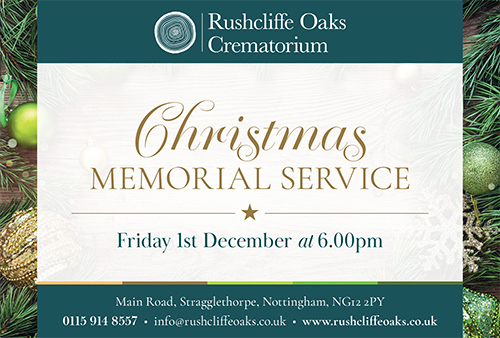 Christmas Memorial Service at Rushcliffe Oaks