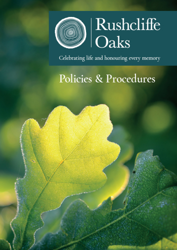 Rushcliffe Oaks Policies & Procedures document cover