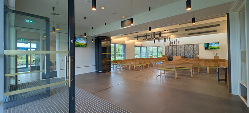 The Woodland Hall (extended) at Rushcliffe Oaks