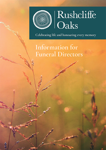 Information for Funeral DIrectors booklet cover